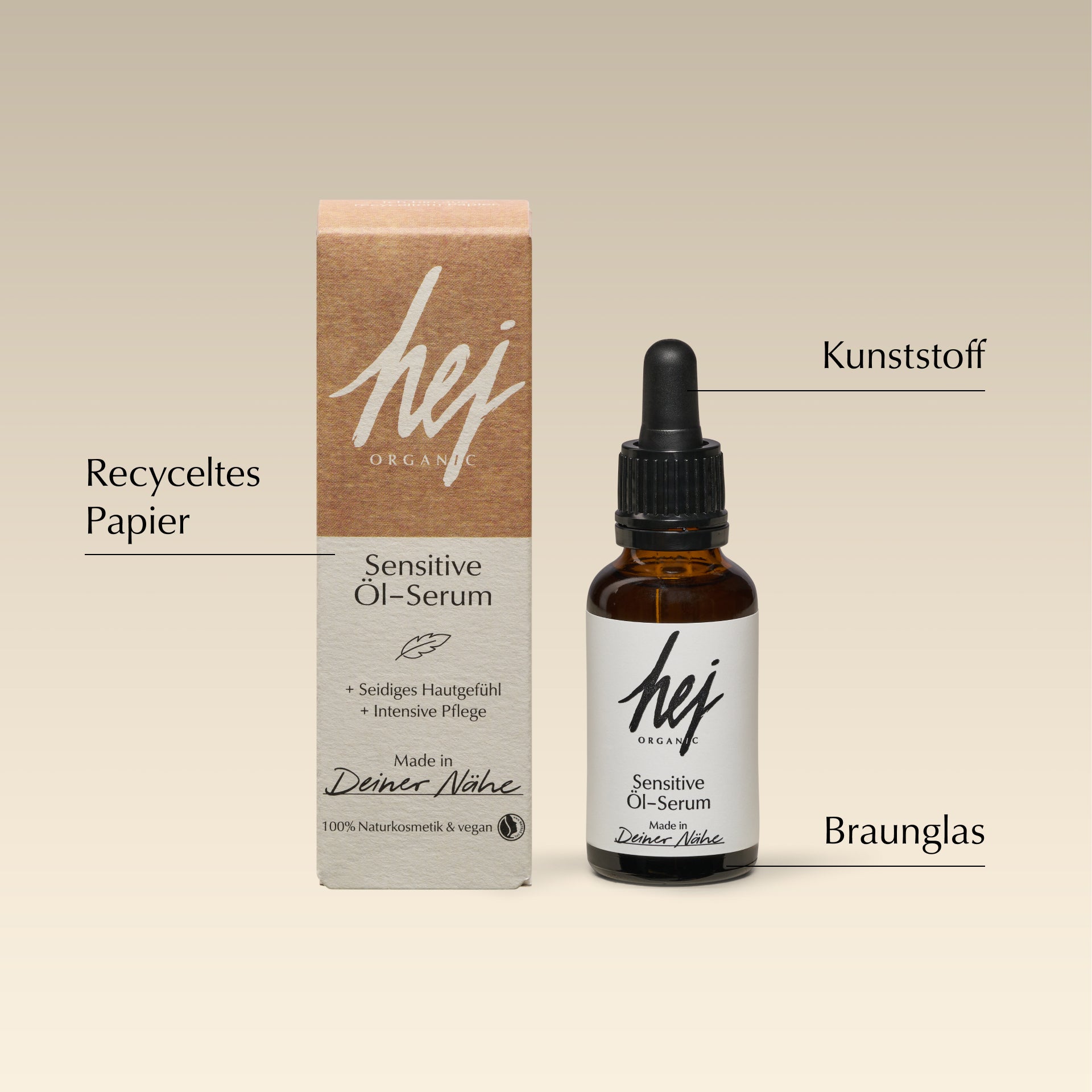 serum empfindliche haut, Sensitive Öl Serum